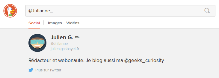 @marecherche Trouver un utilisateur