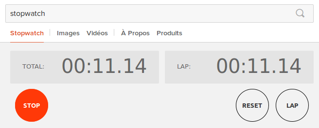 timer Utiliser un chronomètre
