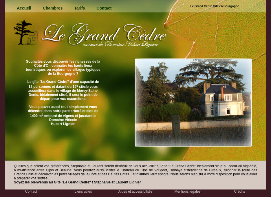 Ancienne version du site